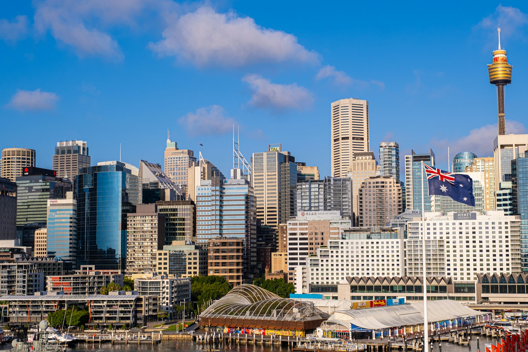 Sydney commercial property skyline