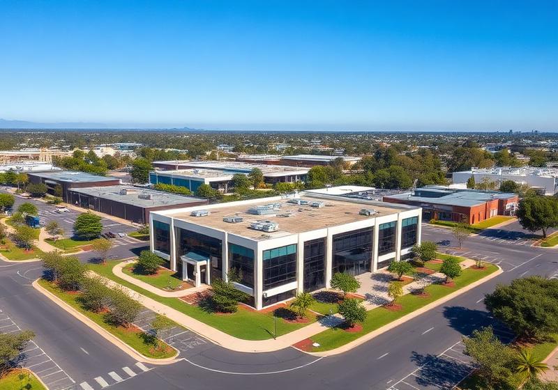 Modern Australian commercial office building